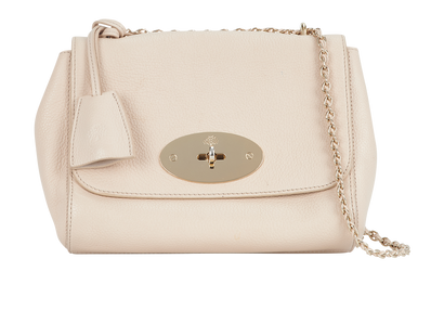 Medium Lily, &pound;450, Handbags, Beige, Leather, Front view